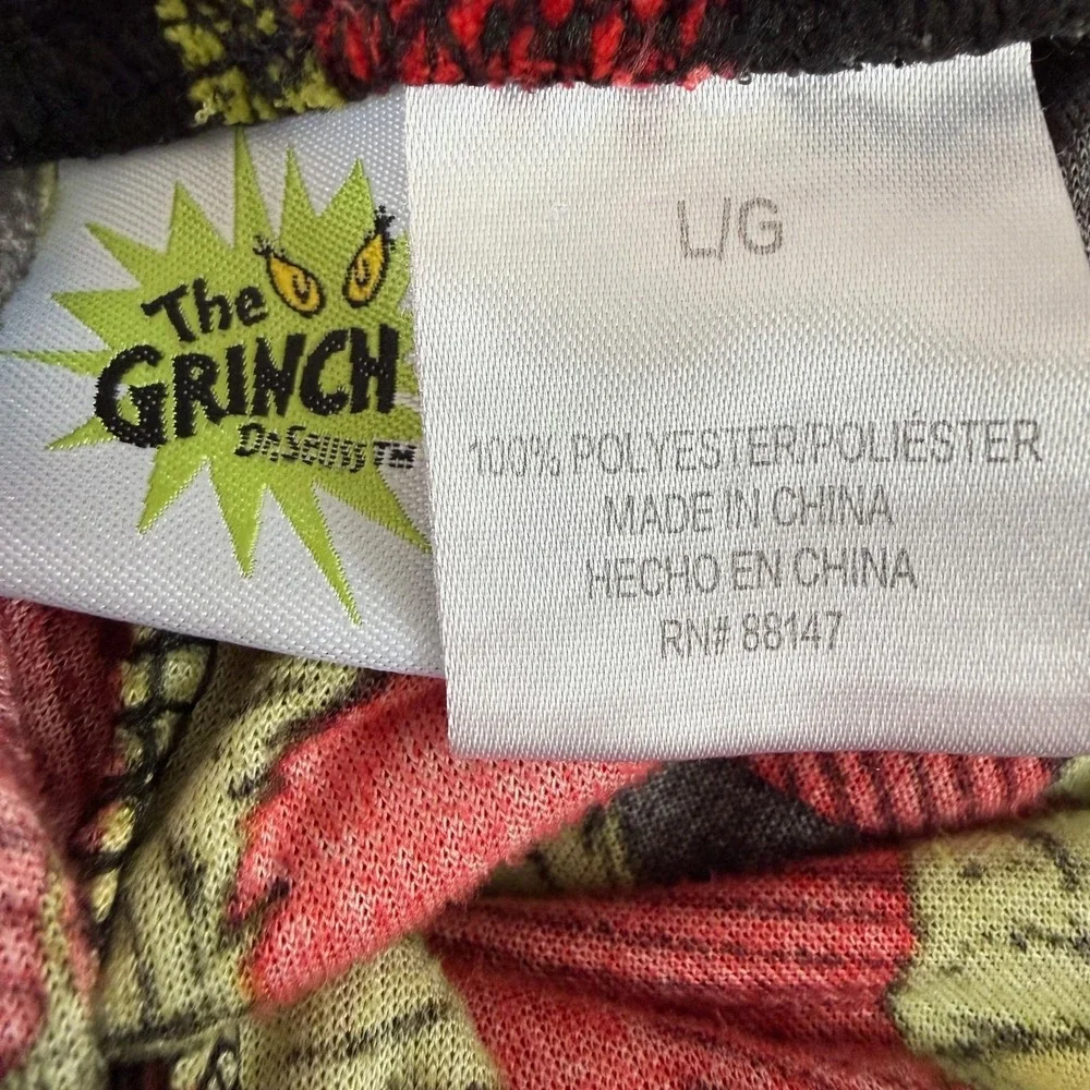 Dr. Seuss grinch pajama